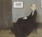 James Mcneill Whistler arrangement in grey and black the artist s mother Germany oil painting artist